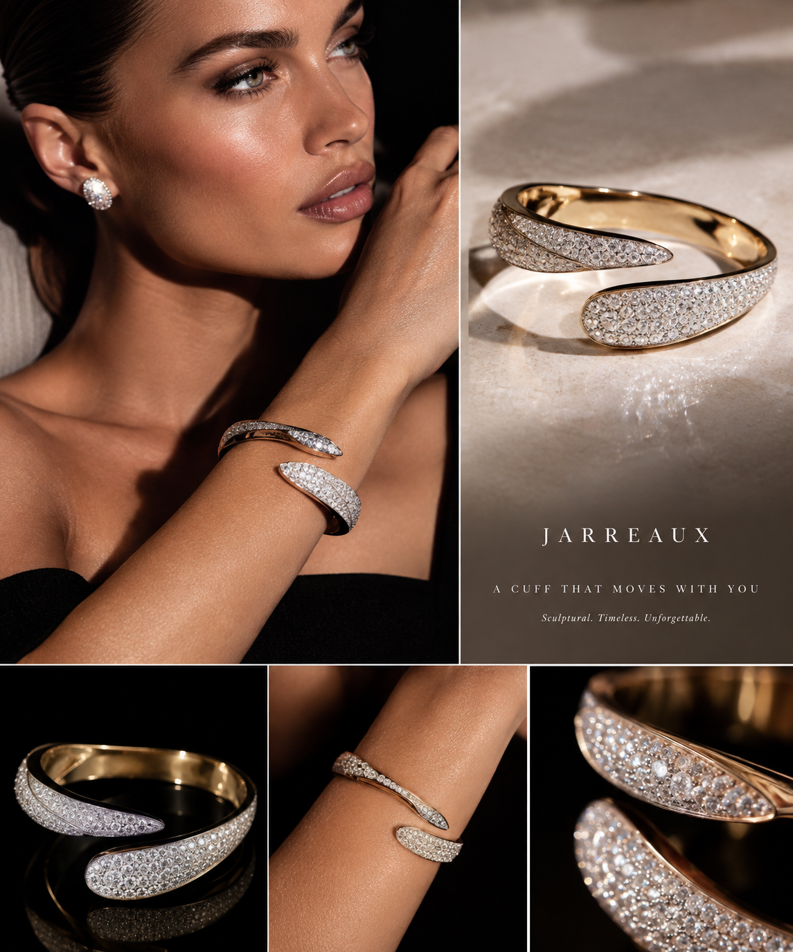 The Élan Diamond Cuff