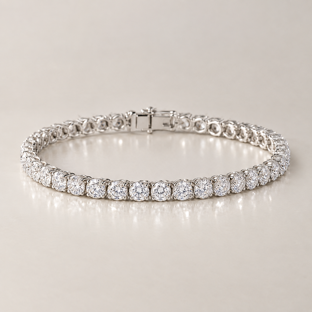 Lab Grown Diamond Tennis Bracelet